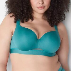 Comfort Bliss Lightly Lined Balconette Bra Brittney Blue 46DDD